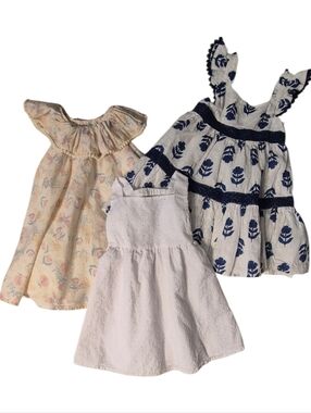 3 Beautiful Girls Summer Dresses, Sz 3T